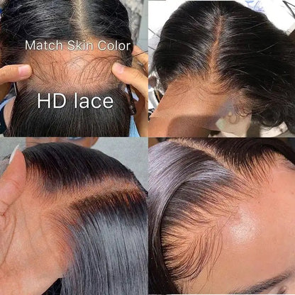 13x6 HD Lace Frontal Wigs 210% Density