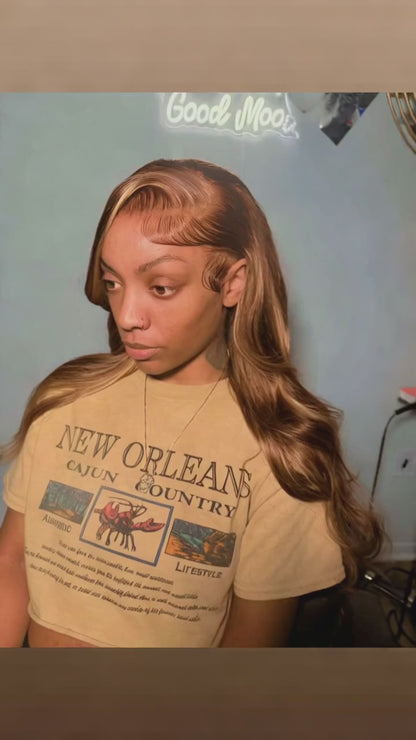 13x4 HD Full Frontal Wigs Precut Lace 200-250% Density