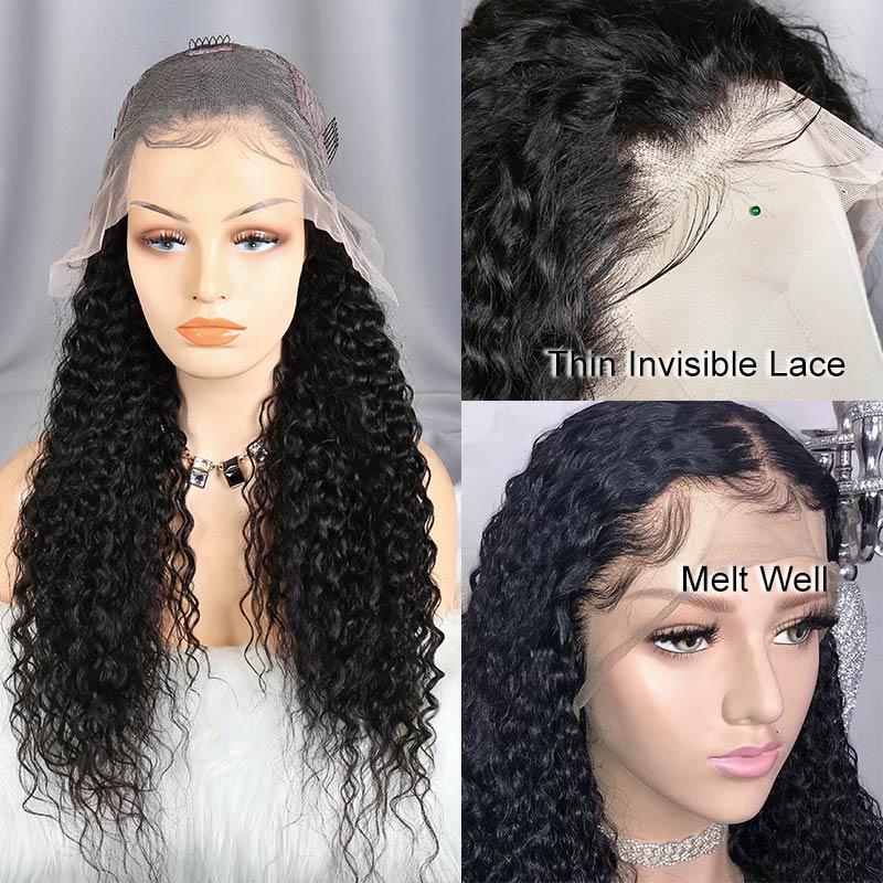 13x6 HD Lace Frontal Wigs 210% Density